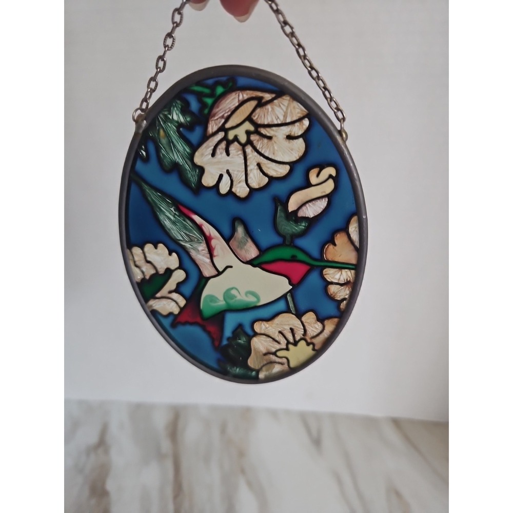 Hummingbird Window Hanging Vintage Bird Decor Joan Baker Designs